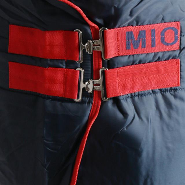 Staldeken Horseware Mio 150gr Donkerblauw-rood