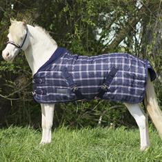 Staldeken QHP Luxe Falabella 200gr Donkerblauw