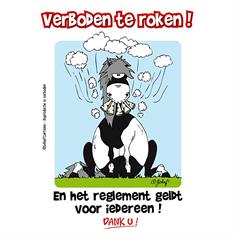Stalplaat HB Rookverbod Overige
