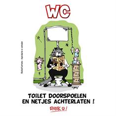 Stalplaat HB Toilet Overige