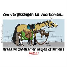 Stalplaat HB Zadelkamer Overige