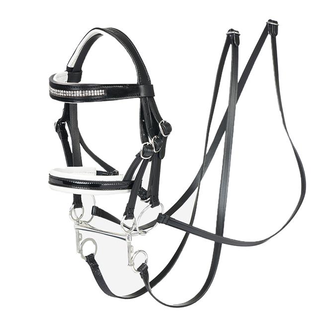Stang en Trens Hoofdstel LeMieux Toy Pony Zwart