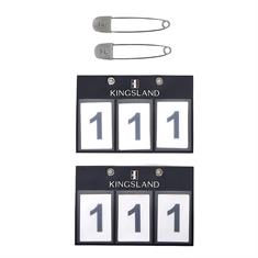 Startnummers Kingsland 2-Pack Donkerblauw