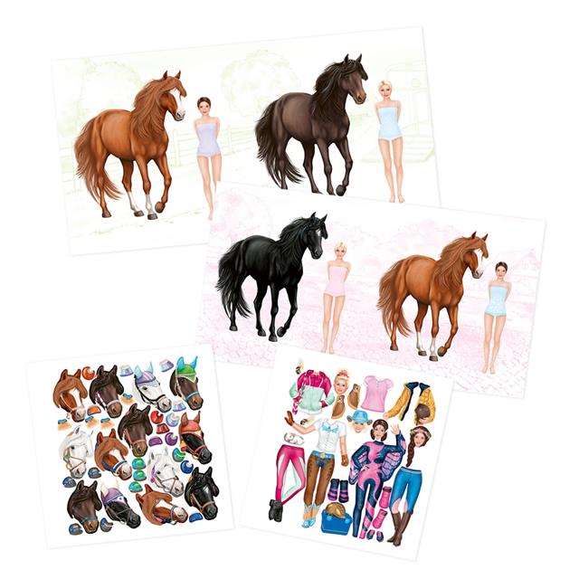 Sticker- en Kleurboek Miss Melody Dress Me Up 