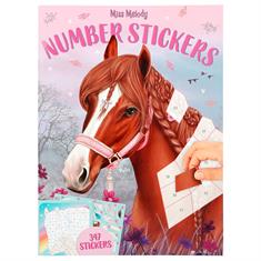 Stickerboek Miss Melody Nummer Stickers 