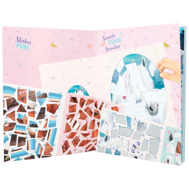 Stickerboek Miss Melody Nummer Stickers 