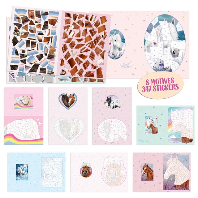 Stickerboek Miss Melody Nummer Stickers 