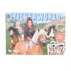 Stickerboek Miss Melody Pocket Stickerworld Multicolor