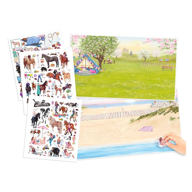 Stickerboek Miss Melody Stickerworld Multicolor