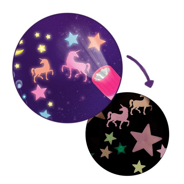 Stickers Ylvi Glow In The Dark Multicolor