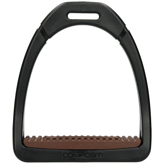 Stijgbeugels Compositi Profile Premium Zwart-bruin