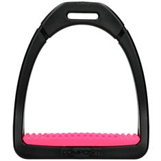 Stijgbeugels Compositi Profile Premium Zwart-roze