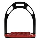 Stijgbeugels Epplejeck Color Aluminium Deluxe Zwart-rood