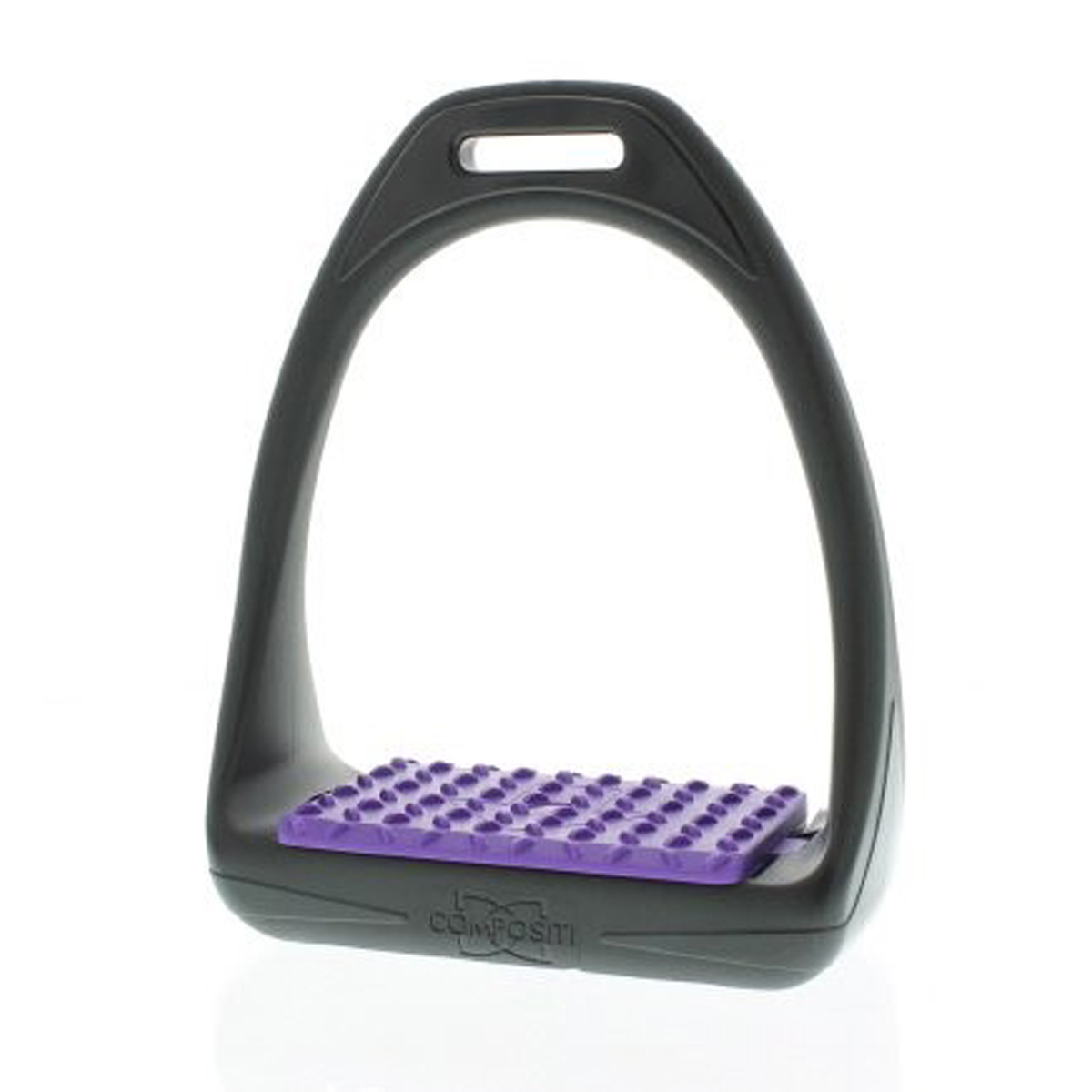 Stijgbeugels Harry&apos;s Horse Compositi Reflex Paars, 12 cm in paars