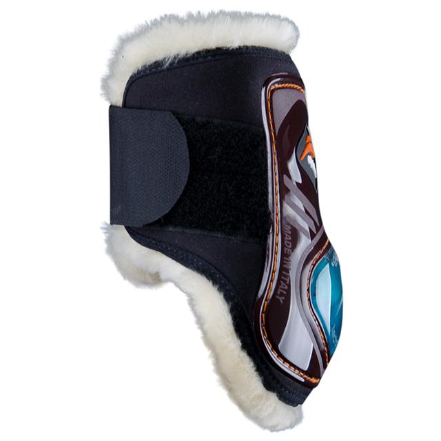Strijklappen eQuick eSchock Velcro Fluffy Bruin