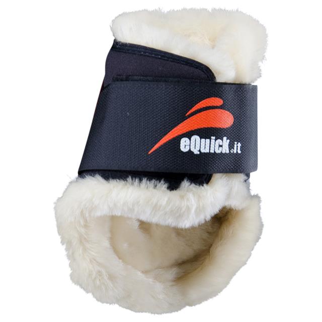 Strijklappen eQuick eSchock Velcro Fluffy Bruin