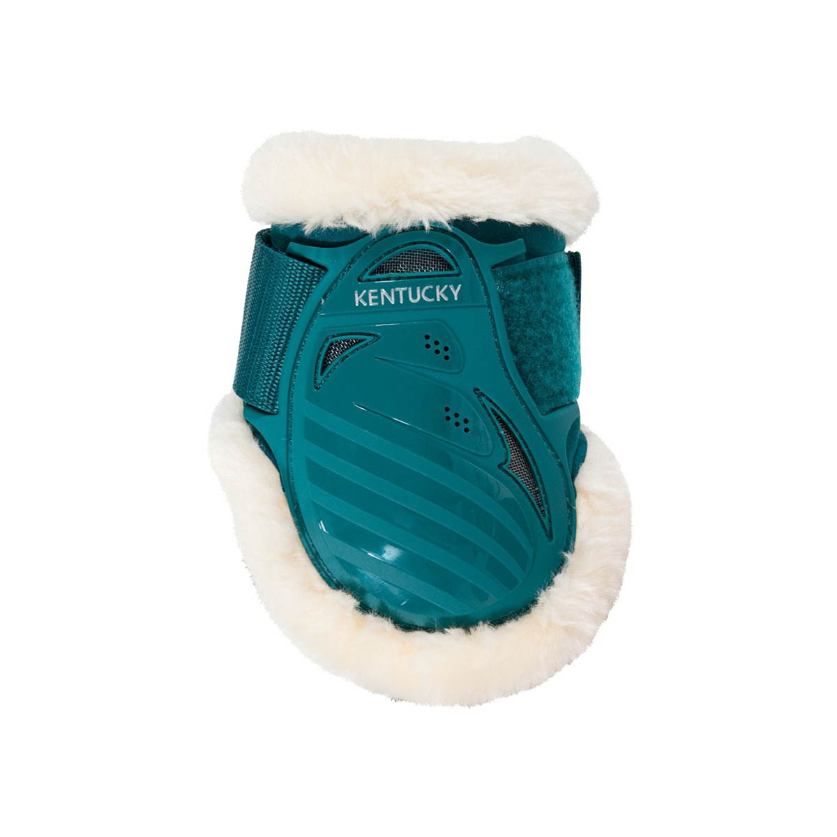 Kentucky Beenbescherming Emerald - Model: Vegan Sheepskin Young Horse Fetlock Boots - Maat: M