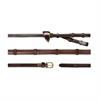 Teugels D Collection by Dy'on Pelham 1/2 Rubber Met Stops Bruin