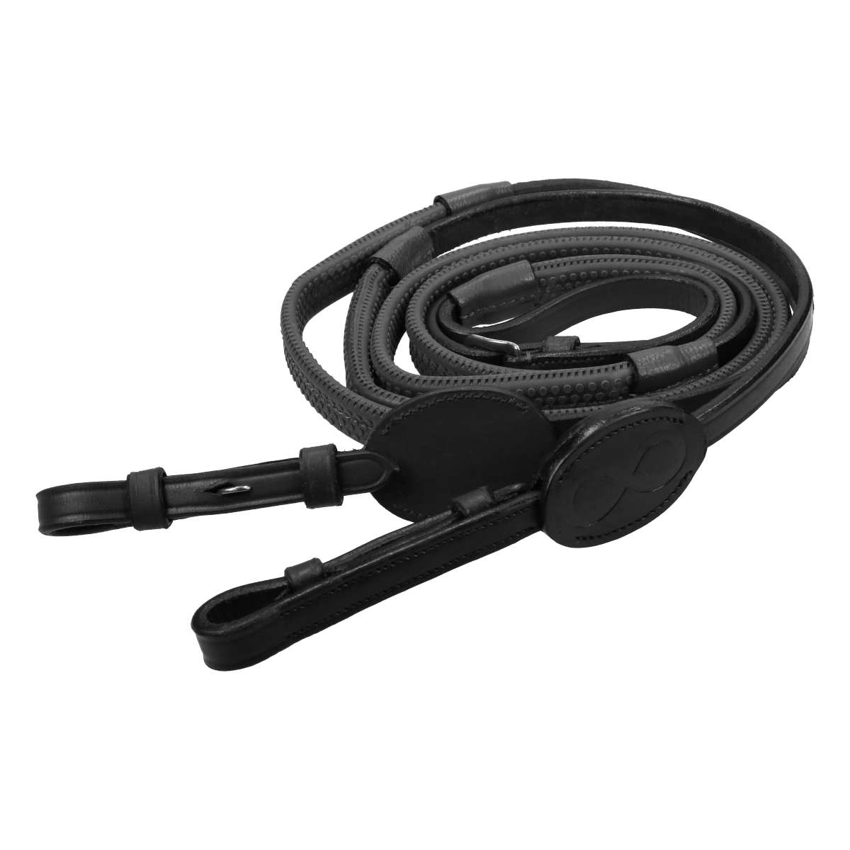 Teugels Dy&apos;on Rubber Lcbd Zwart, MIDDEL in zwart