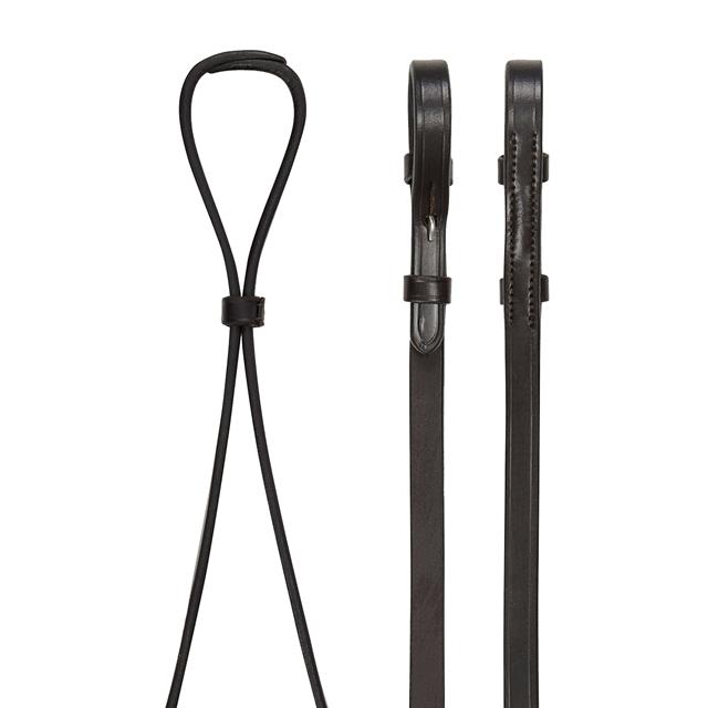 Teugels LeMieux Curb Bruin-zilver