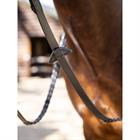 Teugels LeMieux Leather Laced Zwart-zilver