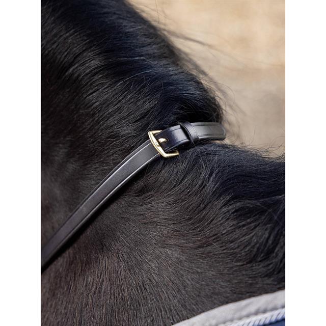 Teugels LeMieux Magna Grip Rubber Bruin-goud