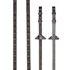 Teugels LeMieux Magna Grip Rubber Bruin-zilver