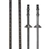 Teugels LeMieux Magna Grip Rubber Bruin-zilver