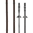 Teugels LeMieux Webbed Continental Bruin-zilver