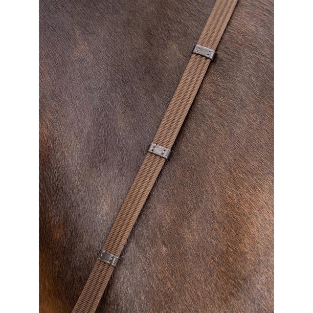 Teugels LeMieux Webbed Continental Bruin-zilver