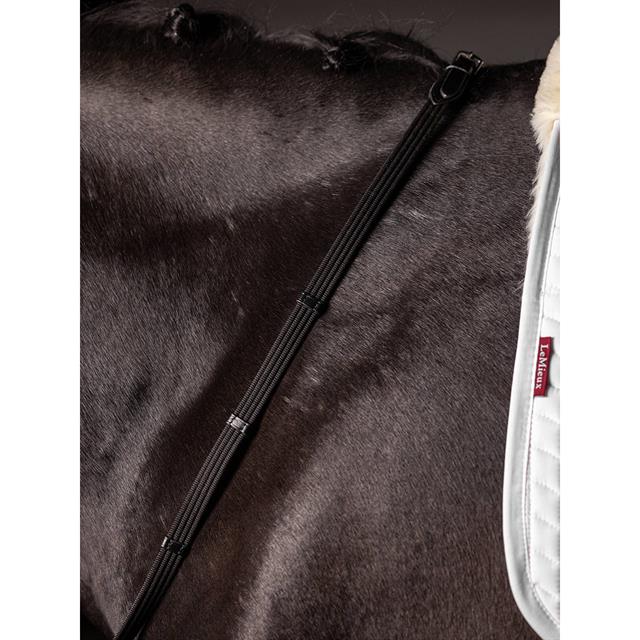 Teugels LeMieux Webbed Continental Zwart-zilver