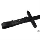 Teugels LJ Leathers Pro Selected Sierstiksel Chrome Zwart