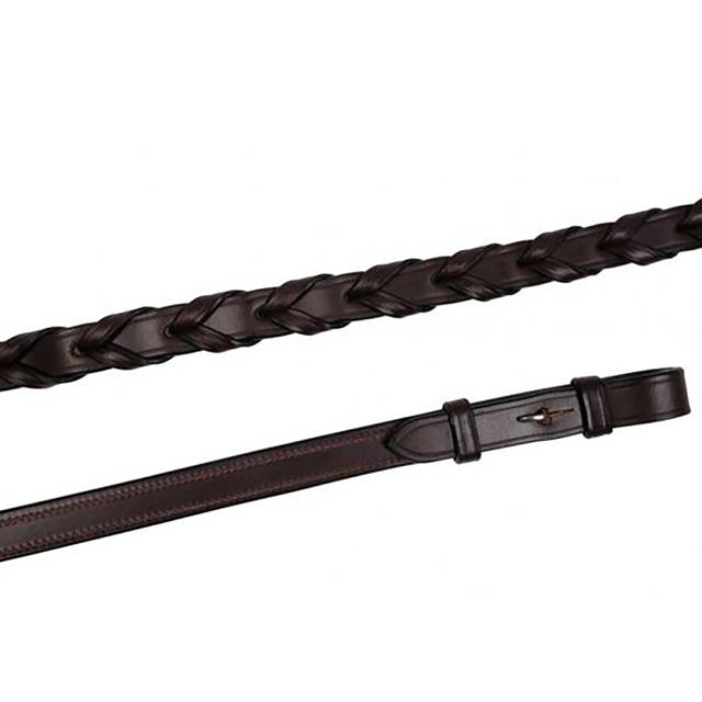 Teugels Montar Braided Organic Tanned Tone-in-tone Bruin