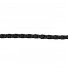 Teugels Montar Deco Braided Organic Tanned Contrast Zwart