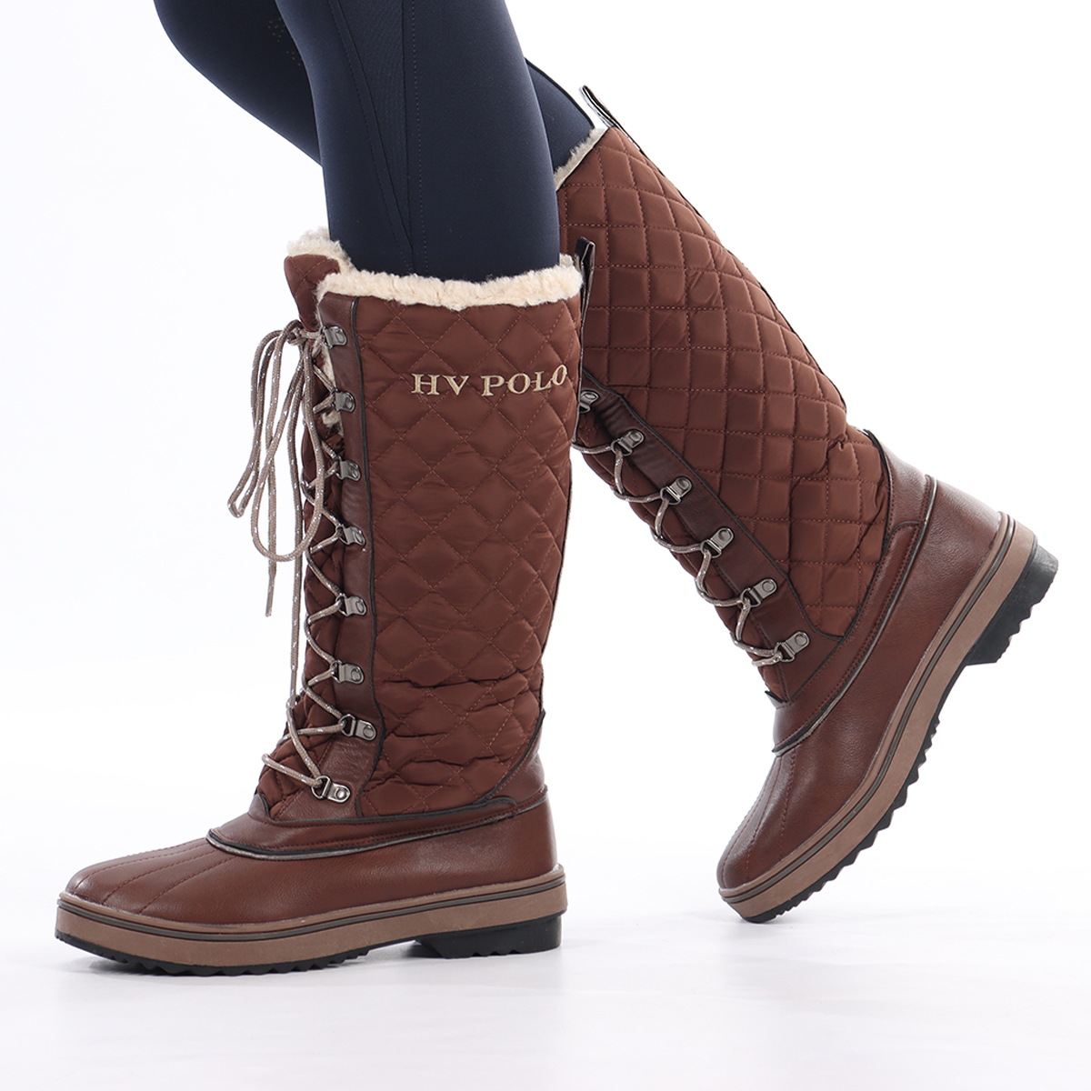 Thermoboots Hv Polo Hvpglaslynn Long, 39 in donkerbruin
