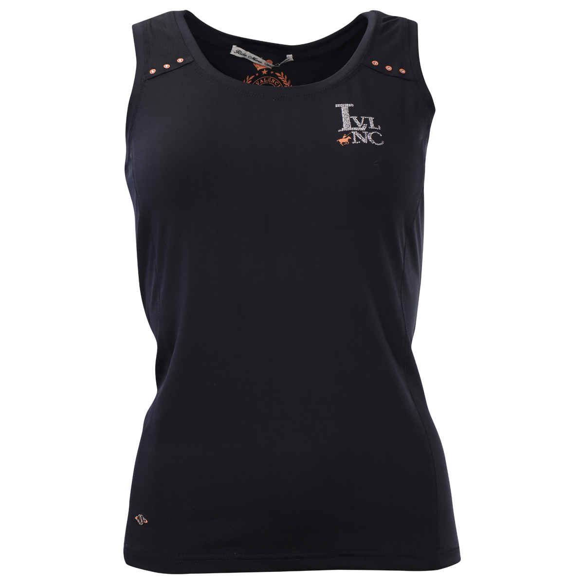 Top La Valencio Lvruby Donkerblauw, S in donkerblauw