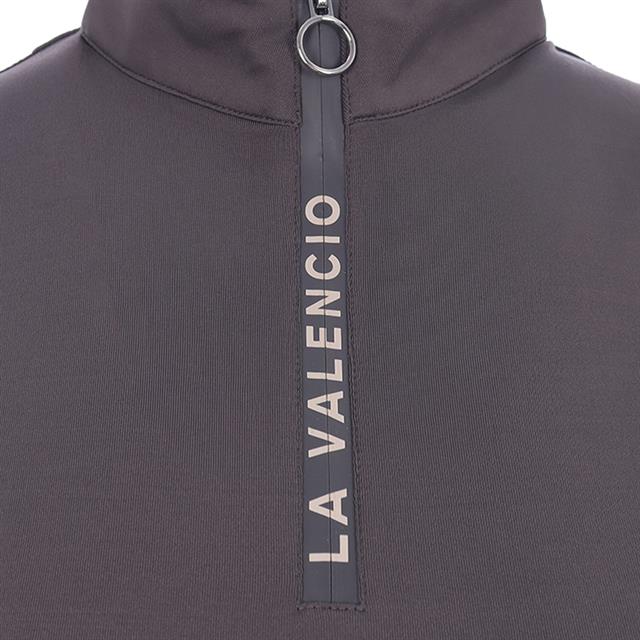 Top La Valencio LVVanessa Donkergrijs