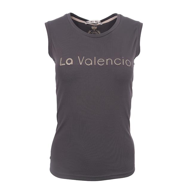 Top La Valencio LVVendi Donkergrijs
