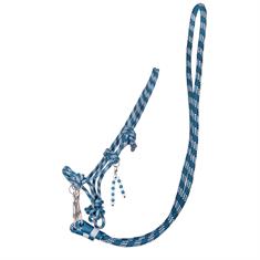 Touwhalster QHP Thunderbolt Met Teugels Blauw