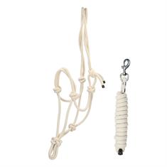 Touwhalsterset Free Horse Gebroken wit
