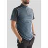 Trainingshirt Montar Polo Shortsleeved Men Blauw