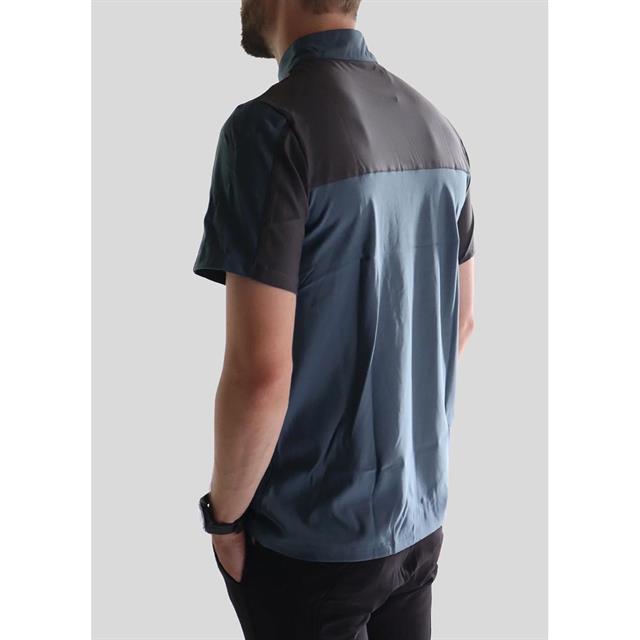Trainingshirt Montar Polo Shortsleeved Men Blauw