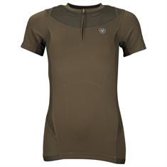 Trainingsshirt Ariat Ascent Donkergroen