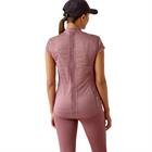Trainingsshirt Ariat Breathe Cap Sleeve Donkerroze