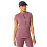 Trainingsshirt Ariat Breathe Cap Sleeve Donkerroze