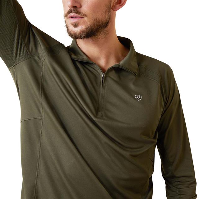 Trainingsshirt Ariat Sunstopper Men Groen