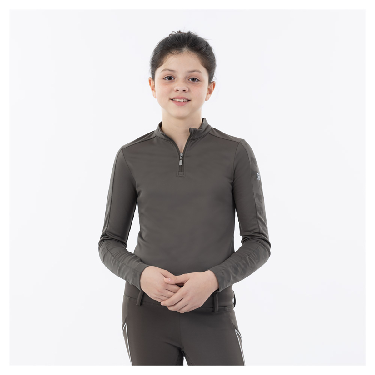 Trainingsshirt Br 4-eh Dinthe Kids Donkergroen, 140 in donkergroen