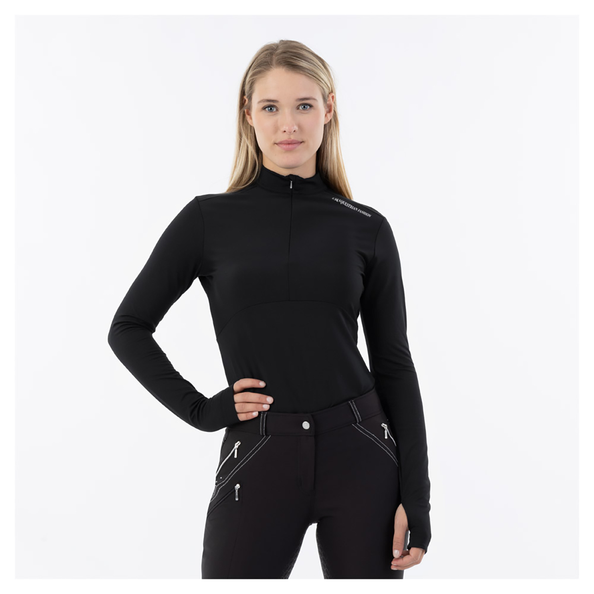 Trainingsshirt Br Dewie Zwart, M in zwart
