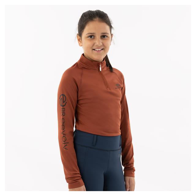 Trainingsshirt BR Eevolv Foss Kids Donkeroranje