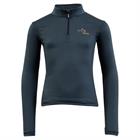 Trainingsshirt BR Mini Zip-Up Kids Donkerblauw